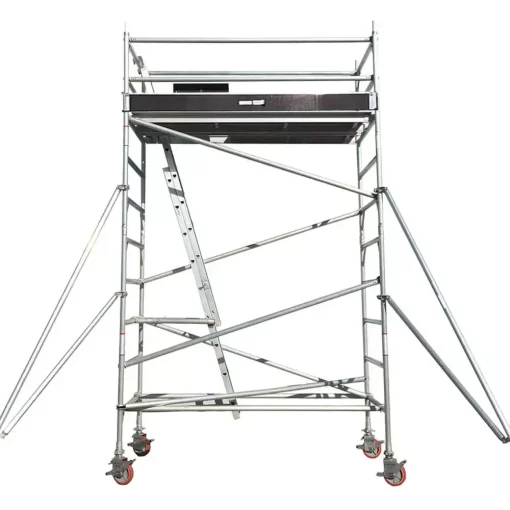 4m Double Width Mobile Scaffold